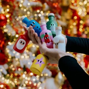 minis flacon huile olive cadeau noel sentou