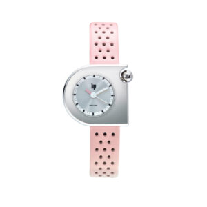 Montre Mach 2000 mini femme de Roger Tallon avec bracelet en cuir rose