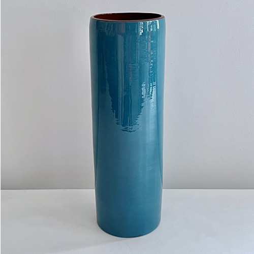 Vases grand modèle turquoise, collection de vaisselle en céramique Terra par Sentou