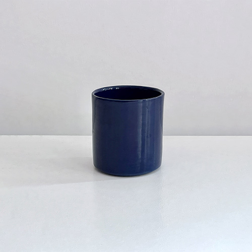 Tasse à café bleu cobalt, collection de vaisselle en céramique Terra par Sentou
