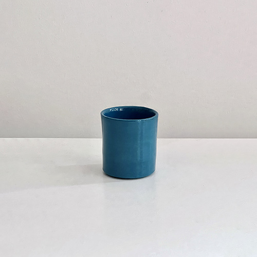 Tasse à expresso turquoise, collection de céramique Terra, Sentou Edition