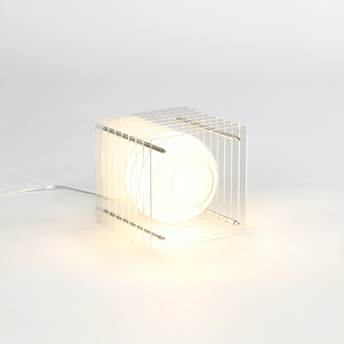Lampe design Square PM transparente