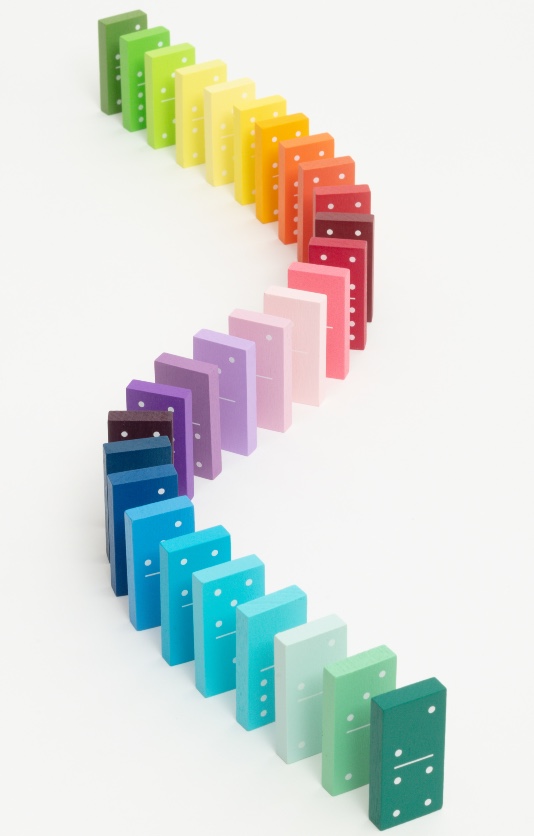 Gradient Dominoes