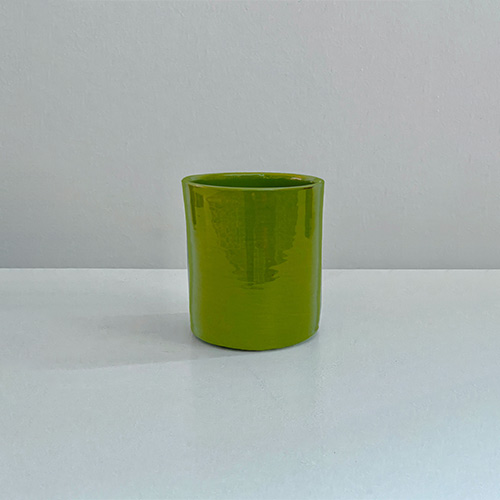 Tasse à café vert clair, collection de céramique Terra par Sentou