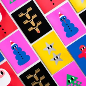 SET 6 CARTES NOEL